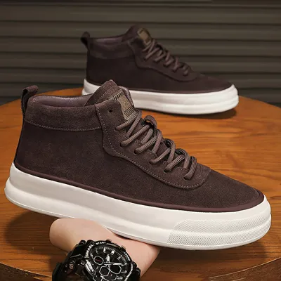VERSATILE LEATHER LIGHTWEIGHT CASUAL SHOE GB-6001